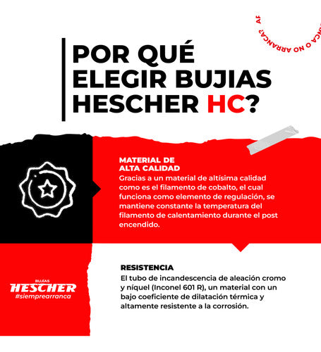 Kit X4 Bujía Precalentamiento Hu-170 P/ Hyundai H-1 Starex 2 2