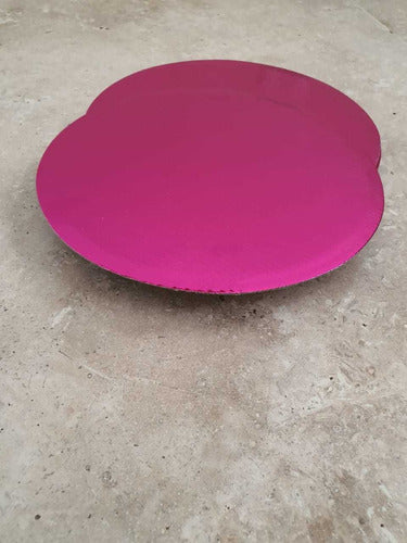 ALPRIN Fuchsia Cake Base Discs 10cm x 40 Units 3