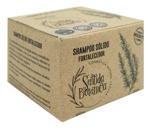 Sentida Botánica Strengthening Vegan Solid Shampoo 100g 5