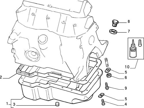 Carter 1.4 1.6 Fiat Duna Uno 147 Regatta Palio Tipo 46435414 2