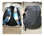 MSK Sportline Waterproof Backpack Cover with Anti-Theft System + Compact Bag 6