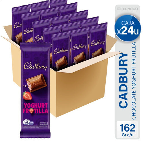 Cadbury Chocolate Yoghurt Strawberry Filling Box 0