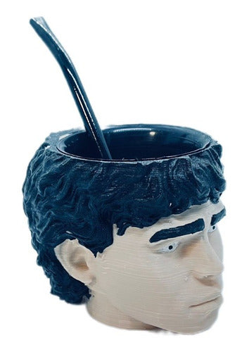 Mate Maradona Printed In 3D Thermal Includes Bulb - Mate Maradona Impreso En 3d Térmico Incluye Bombilla