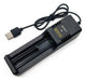 LI-ON Charger Rechargeable Battery Charger 18650 Lithium USB 5V 0