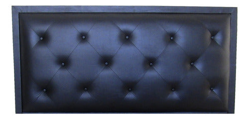 Floating Tufted Upholstered Headboard with Frame 200cm 70
