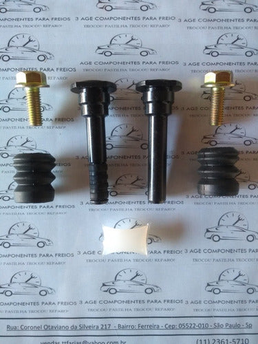 2 Kit Reparo Pino Guia Pinça Freio Suzuki Sx4 5