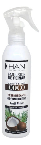 HAN Emulsión Para Peinar Aceite Coco 200ml 0