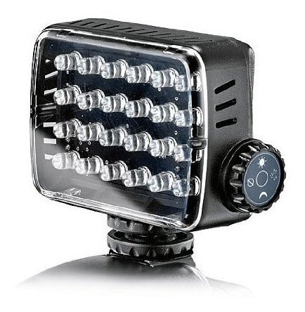 Manfrotto Ml240 Y Todavia De Video Mini 24 Panel Led Para Ca 1