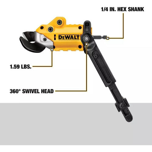 DeWalt Sheet Metal Cutter for Drill and Screwdrivers 4