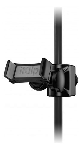 IK Multimedia iKlip Xpand Mini Smartphone Holder for Microphone Stand 0