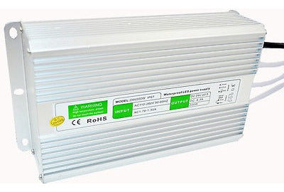 200w Impermeable Ip67 Transformador Interruptor Led Fuente D 2