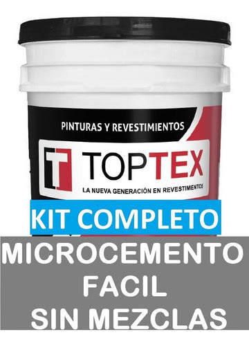 Microcemento Kit Para 10 M2 Listo Para Usar, Sin Mezclas!! 2