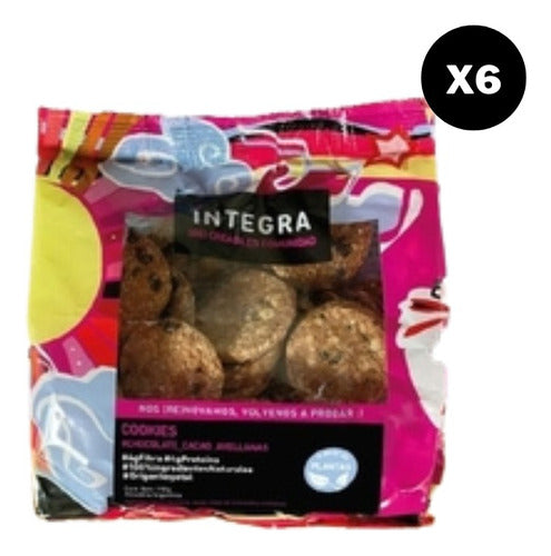 Integra - Chocolate Hazelnut Cookies X 6 Units 0