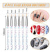 Aroic 28-Piece Acrylic Nail Brush Set Including 7 Gel UV Brushes 1