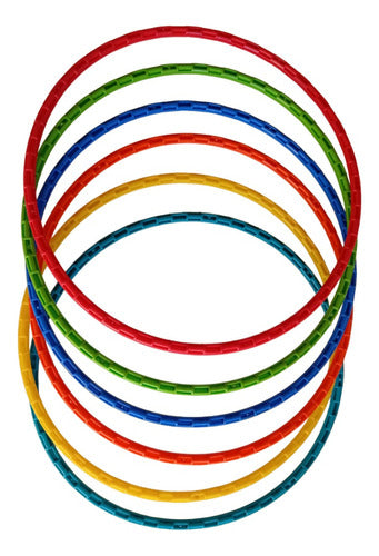 New Plast Irrompible PVC Hoop 50cm Ula Ula - Pack of 10 2