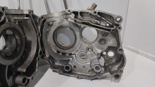 Par Carcaças Motor Honda Fan 125 1999 12cv C/nota 6