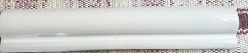 DECO Bathrooms and Kitchens Ceramic Trim 2.5 X 15 Cm in White / Unit 4