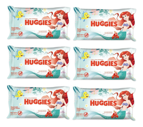 Toallas Humedas Huggies Cuidado 4 En 1 X 80 Pack X 6 Unidad 0