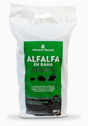 Nelsoni Ranch Alfalfa En Rama X 500 Gr - Hamster, Guinea Pig, Rabbit & Rodents (Pack of 2) 3