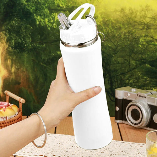 Thermal Sports Bottle 750ML with Silicone Spout 20