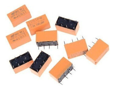 HK19F-DC12V-SHG Power Relay 10 x DPDT 8 Pin 2NO 2NC Mini 5