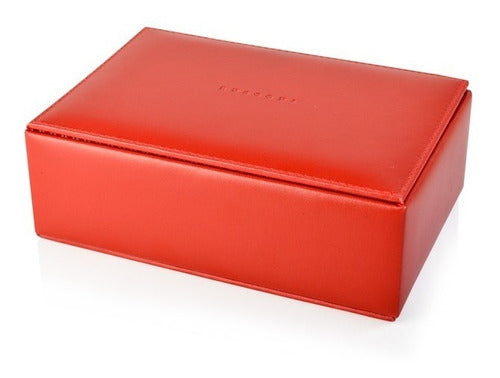 Rusconi Tea Box, Faux Leather 4