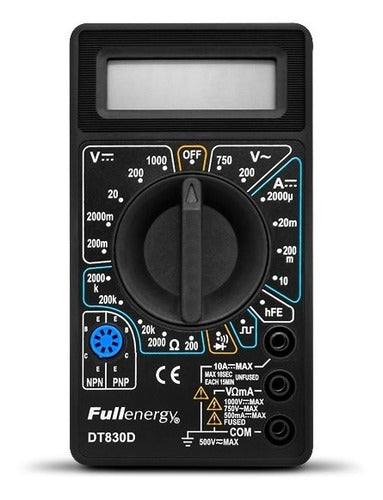 Fullenergy Digital Multimeter Tester Dt-830d Dt830d Itytarg 0