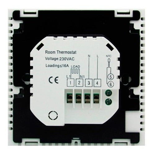 TMC Programmable Touch Thermostat for Electric Underfloor Heating 220V 1