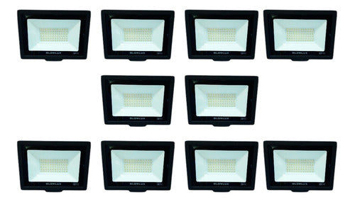 Glowlux 50W Warm Light LED Projector Reflector Pack of 10 0