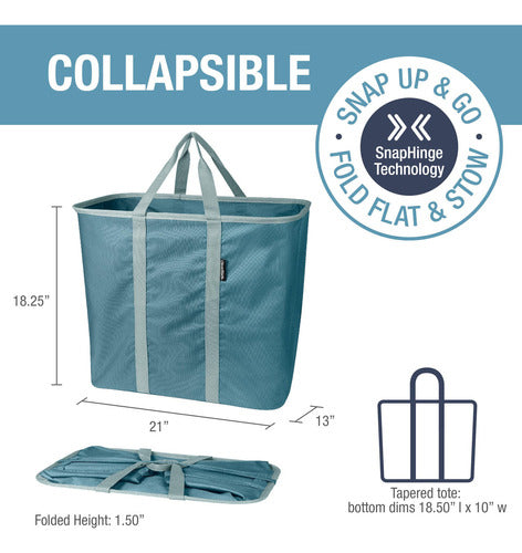 Clevermade Cesta De Lavanderia Plegable, Bolsa De Ropa Plega 1