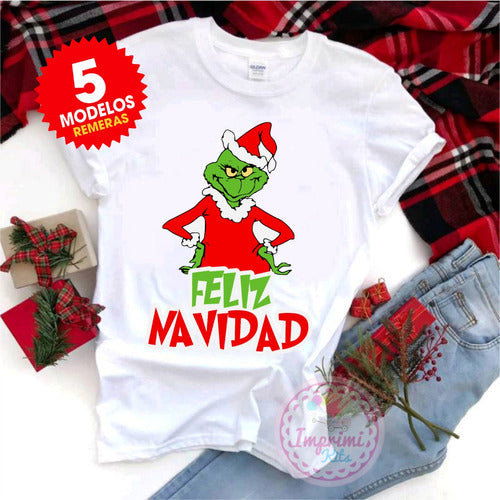 Plantillas Remeras Grinch Navidad Sublimar Frases Vectores 3 1