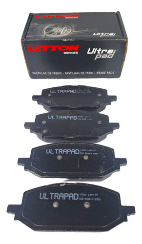 Litton Brake Pads Chevrolet Onix 1.0 1.2 2020 2011 0