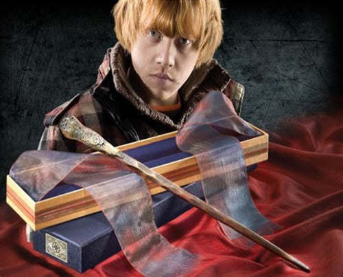 Varita Ron Weasley Ollivanders Original En Caja Harry Potter 1