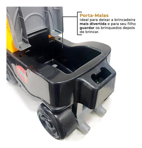 Totoka Plus Carrinho Triciclo Infantil Andador C/ Empurrador 7