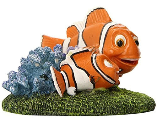 Penn Plax Finding Nemo Y Marlin 4 En El Ornamento Del Acuari 3