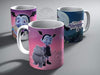 Peppa Plantillas Para Sublimar Tazas - Lol, Vampirina, Pow 1