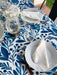 Stain-Resistant Printed Gabardine Tablecloth Repels Liquids 3m 54