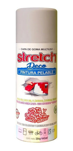 Stretch Deco Removable Paint Aerosol 440 mL 4