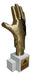 Trofeo Golden Glove 15cm Alto - Guante Dibu Martinez Qatar 2