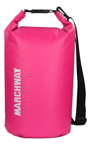 MARCHWAY Waterproof Floating Dry Bag 5L Roll Top Kayak Beach 0