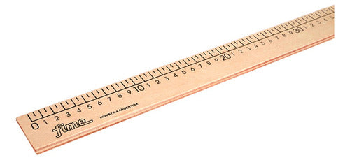 Fime Wooden Ruler 1 Meter Unfinished for Chalkboard 0