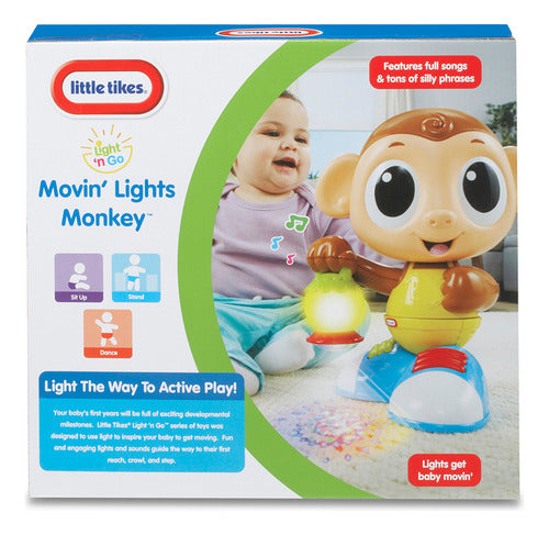 Little Tikes Movin' Lights Monkey Interactive Toy 640933 6