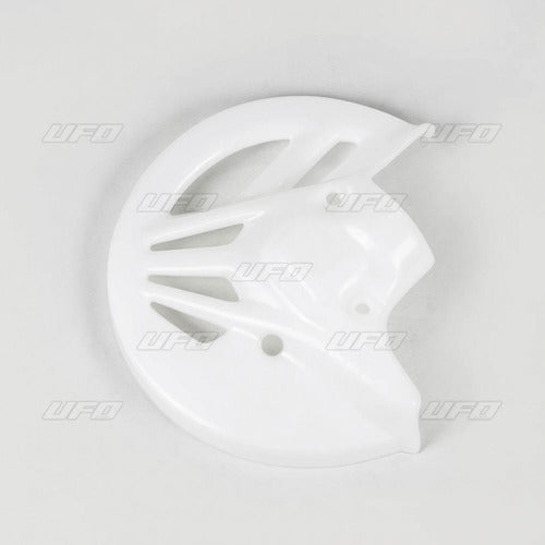 UFO Front Brake Disc Cover for Honda CR/CRF Models - White 0