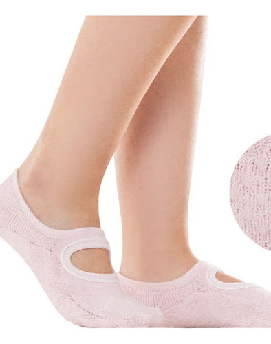 High Micromedia for Yoga and Pilates with Non-Slip Sole Art. 3336 4