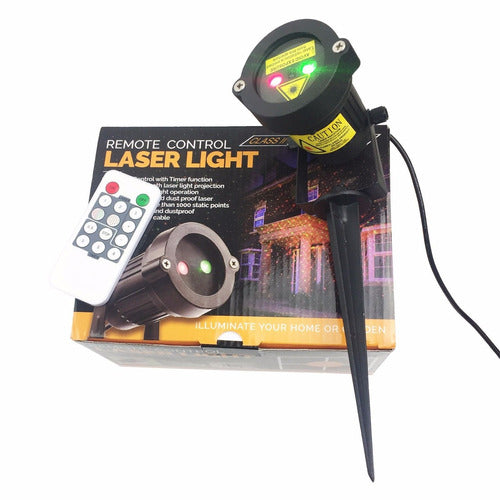 Laser Light Outdoor Waterproof Remote Static R G 0