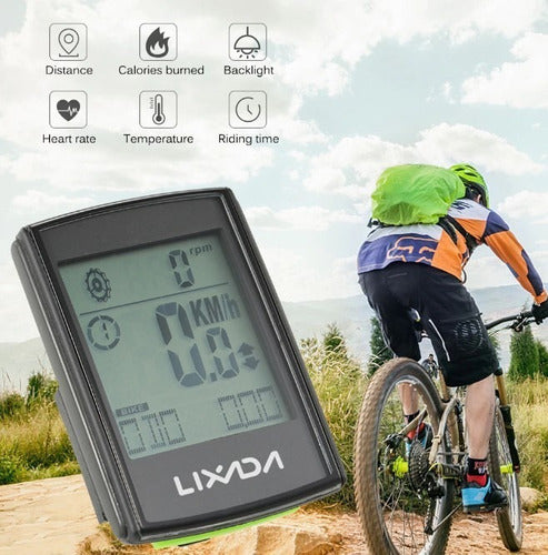 Wireless Speed and Cadence Cycling Bike Computer Odometer 9