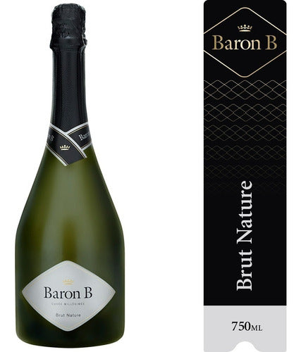 Champagne Baron B Brut Nature 750ml - Box of 6 Bottles 1