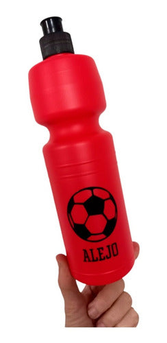 13 Plastic Soccer Ball Bottles Souvenirs 750cc 2