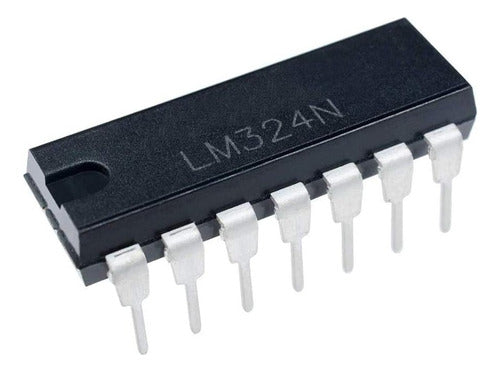 DC-ELECTRONICA LM324N Dip Low-Power Quad Operational Amplifier 0