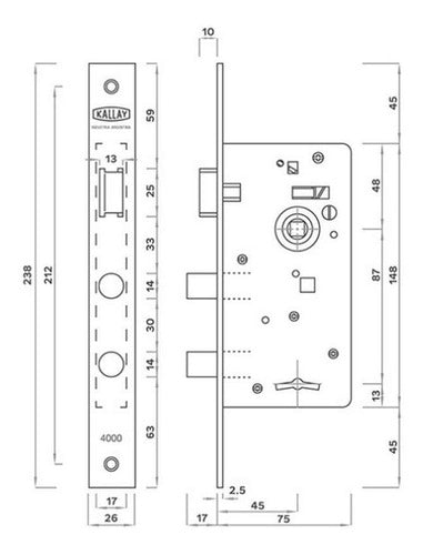 Kallay 4000 Lock 1